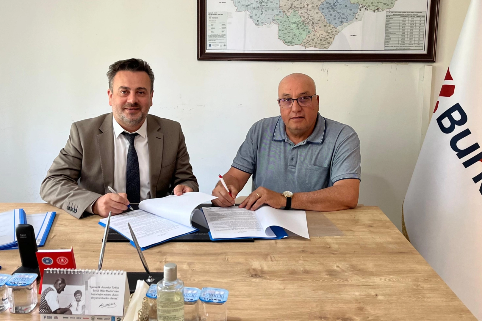 BURKENT’te toplu sözleşme sevinci