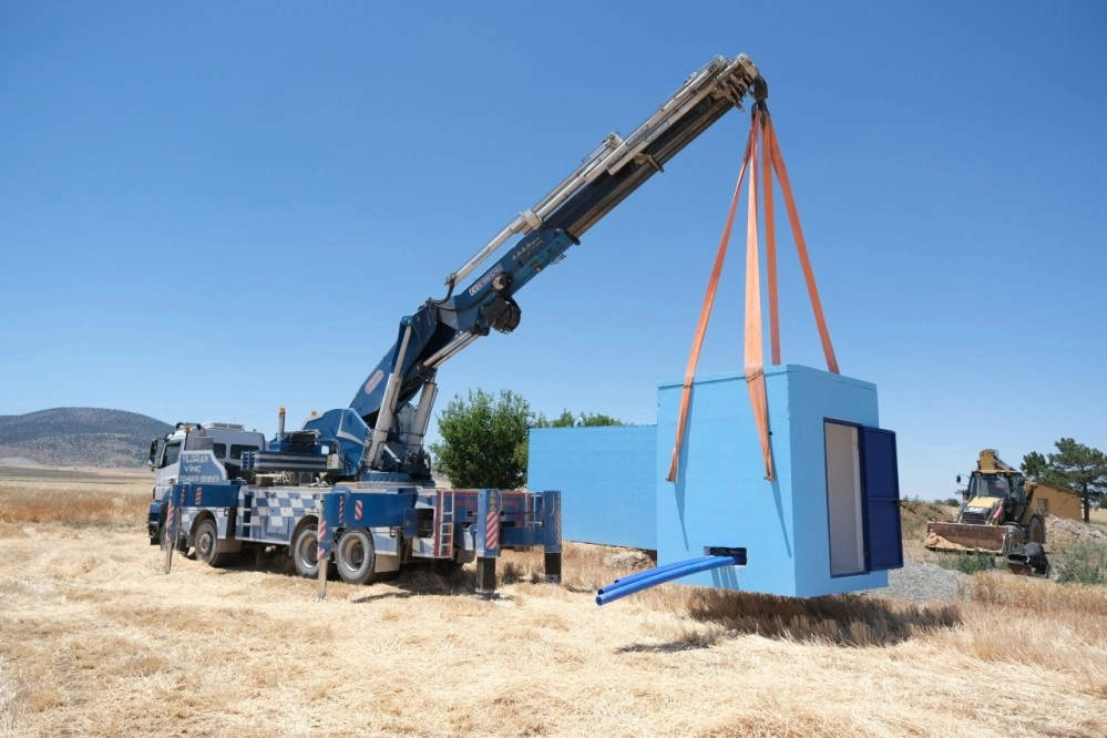 ESKİ'den kırsal mahallelere su deposu