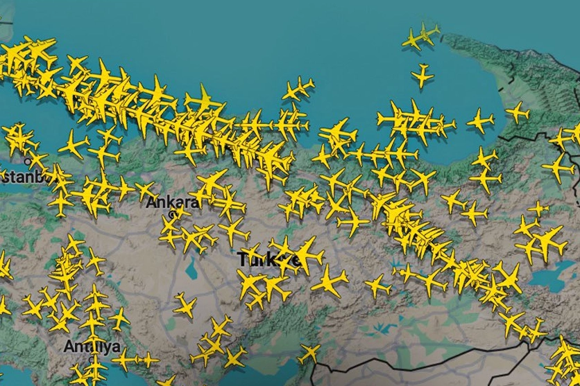 Türk hava sahasında yeni rekor